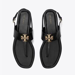 Tory Burch Eleanor T-Strap Sandal Black 9